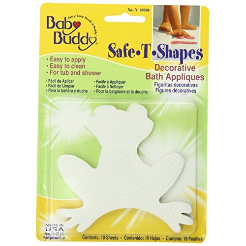 Baby Buddy BB Safe-T-Shapes Bath Tub Appliques, Frogs