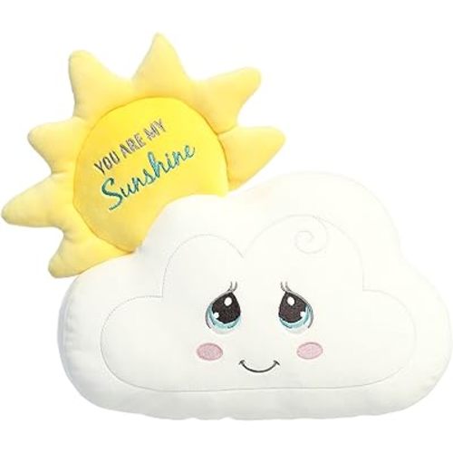 Aurora® Inspirational Precious Moments™ You are My Sunshine Stuffed Animal - Cherished Memories - Enduring Comfort - White 14 Inches