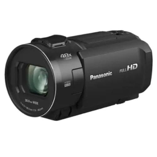 Panasonic - HD 24x Optical Zoom Digital Camcorder - Black