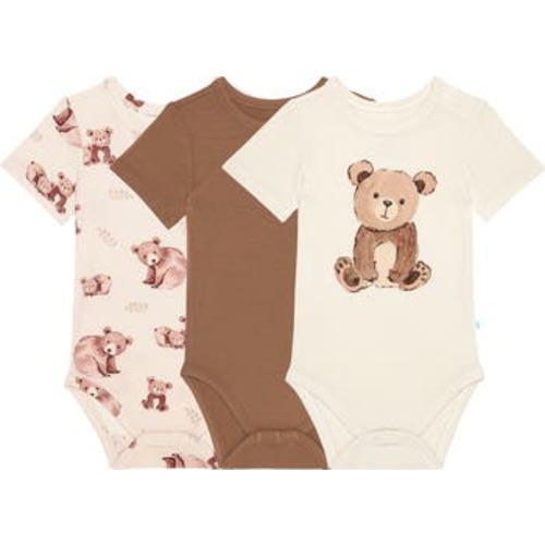 Bernard Assorted 3-Pack Bodysuits, 3-6M