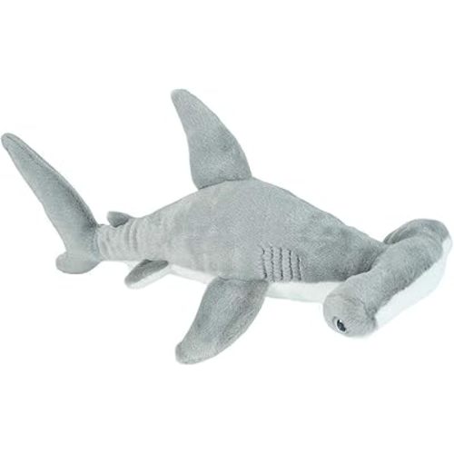 Wild Republic Hammerhead Shark Plush, Stuffed Animal, Plush Toy, Gifts for Kids, Cuddlekins 13 inches