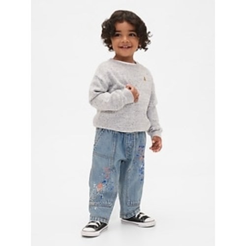 Baby & Toddler Pull-On Carpenter Jeans | Gap