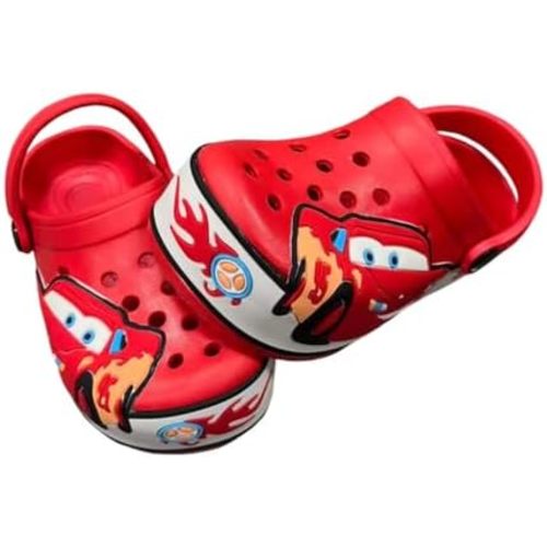 Children's Cute Clogs Car Garden Shoes Boys and Girls Slippers Indoor and Outdoor Water Shower Beach Pool Sandals