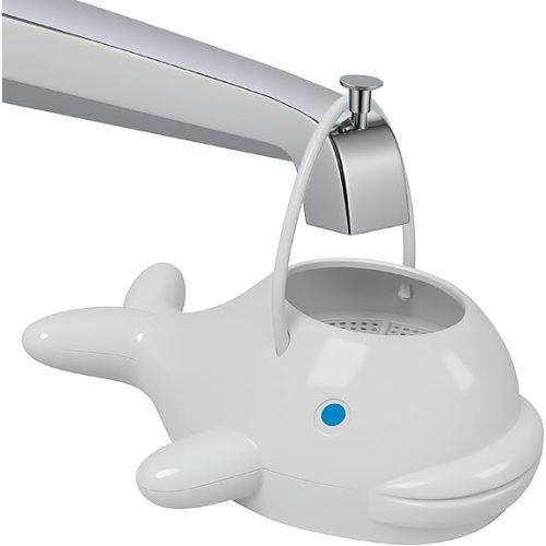 weAQUA Dolphin Bath Filter for Tub - NO BS Filtration, Baby & Skin Safe, Fits All Tubs, Lasts 100 Baths
