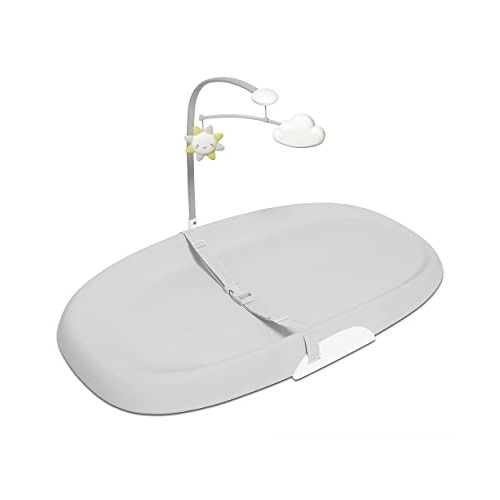 Skip Hop New Nursery Style Wipe-Clean Changing Pad - Grey, 16" Width