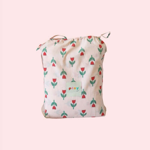 Tulip Garden Fitted Sheet Set – Play Linen