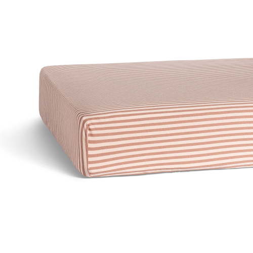 Parker Baby Co. Crib Sheets - Rosewood Stripe