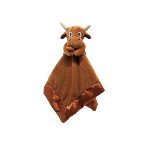 Longhorn Lovey Blanket / UT Austin Security Blanket / 20" x 20" /Baby shower Gift /Personalization available / unisex /Ships from TX /  Bevo