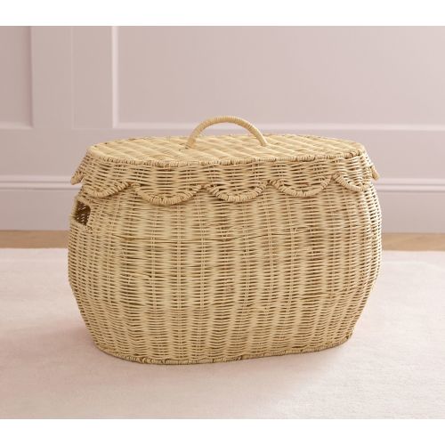 Palmer Scalloped Storage Trunk