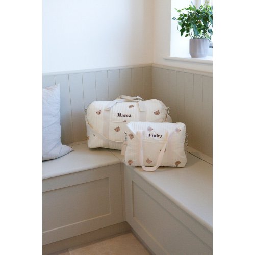 Matching Mama & Baby Bag | Newborn Hospital Organiser | Nursery Bag |  Weekend Bag | Pregnancy Bag | Birth Bag | Pregnancy | Mother’s Day