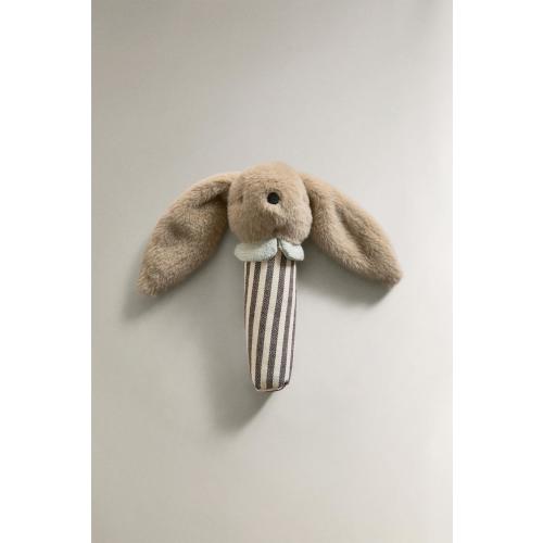 CHILDREN’S RABBIT PLUSH TOY RATTLE