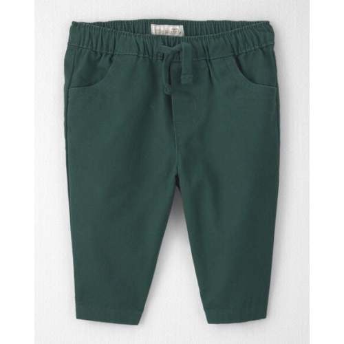 Baby Organic Cotton Baggy Twill Pants - Little Planet | Carter's