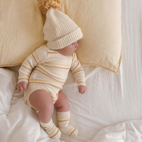 SOCKS | VANILLA STRIPE