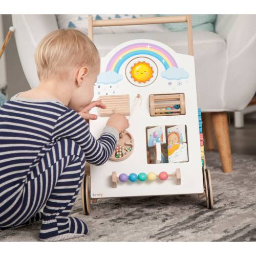 Activity walker for babies, wood push toys, wooden activity walker, gifts for kids, gifts for girls, nursery gift, baby boy gift