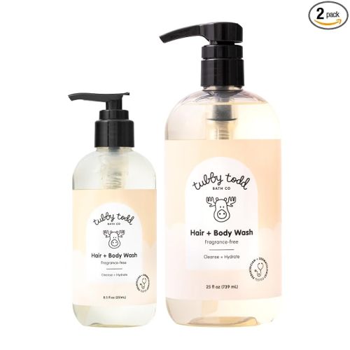 TUBBY TODD Hair + Body Wash, Baby Shampoo and Body Wash
