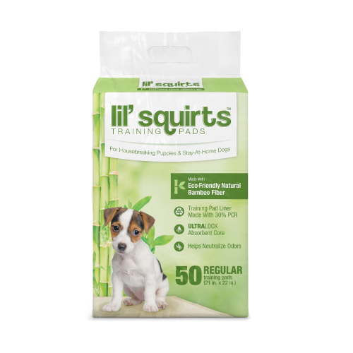 Lil' Squirts Bamboo Training Pads 50 Count