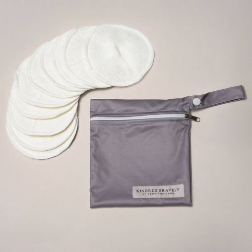 Kindred Bravely Organic Viscose from Bamboo Breast Pads Twilight - 10pk