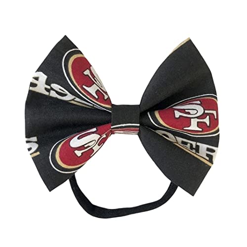 49ers Bow Baby Headband or Hair Clip