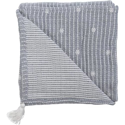 Crane Baby Starlight Luxe Blanket, Soft Cotton Nursery and Stroller Blanket, 100% Cotton, 36" x 36"