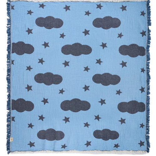 Twinkle Gauze Receiving Blanket with Pouch | Sand Cloud