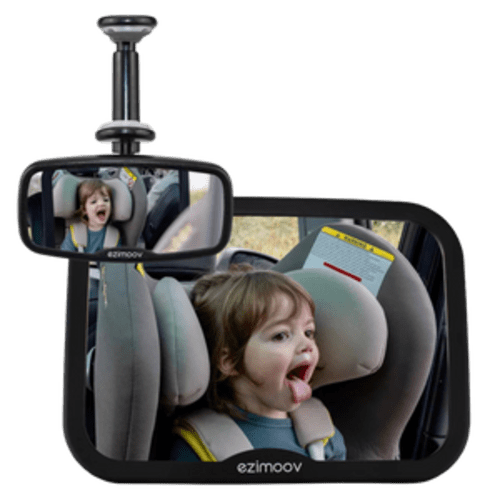 EZIMOOV Ezi Mirror Pack - Rear & Car Seat Mirror | Kido Bébé