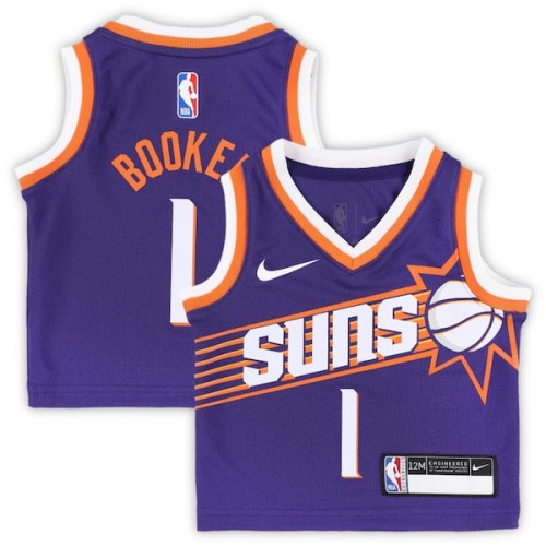 Infant Phoenix Suns Devin Booker Nike Purple Swingman Player Jersey - Icon Edition