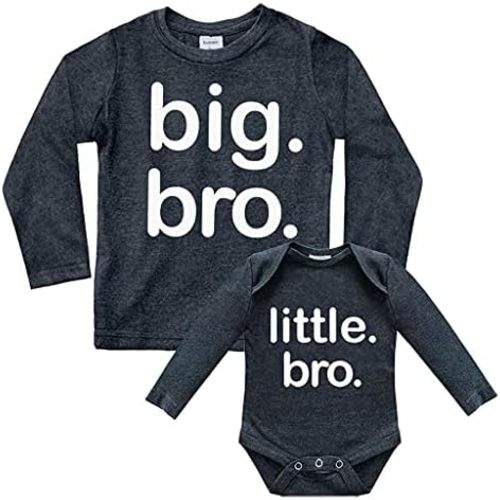 Unordinary Toddler Big bro Little bro Outfits Big Brother Little Brother Sibling Boys Matching Gifts Baby Set