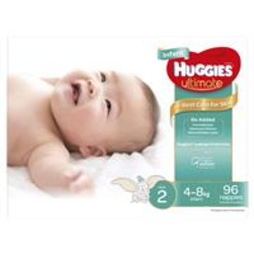 Buy Huggies SkinProtect Premium Nappies Size 2 Jumbo 96 Pack Online at Chemist Warehouse®