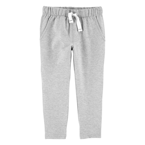 Toddler Boy Pull-On French Terry Pants - Grey - Carter's | Carter's