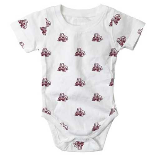 Mississippi State Wes And Willy Infant Cotton Short Sleeve Hopper