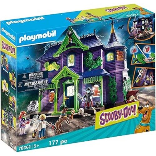 Playmobil Scooby-DOO! Adventure in The Mystery Mansion Playset