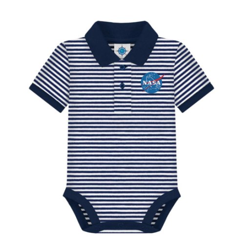 NASA Logo - Polo Baby Bodysuit