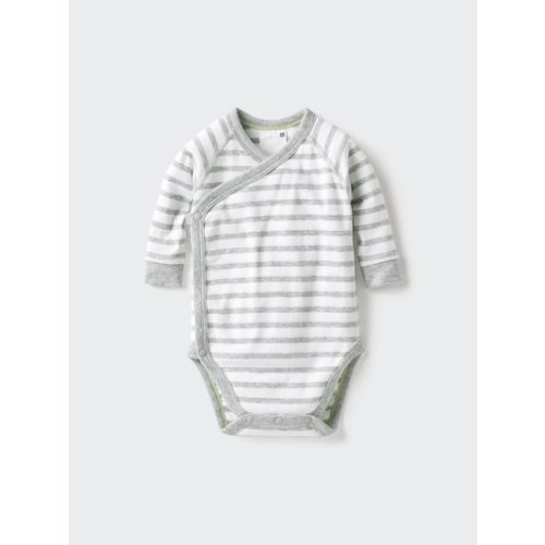 Baby Baby Long Sleeve Bodysuit | Open Front | UNIQLO US