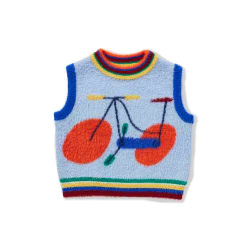Fluffy Knit Vest / Beep Beep – Halcyon Nights