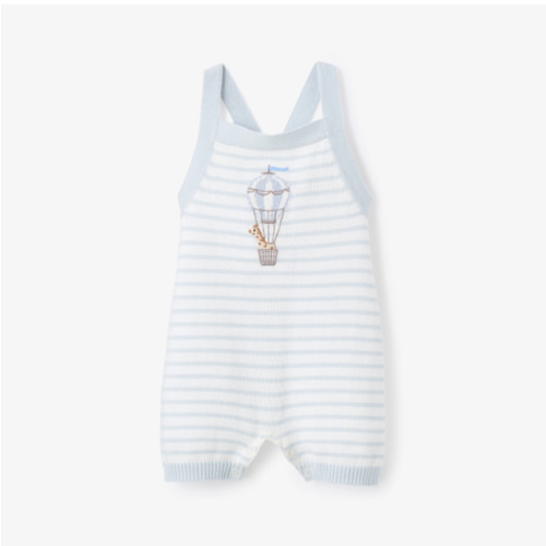 Up & Away Stripe Knit Overall – Elegant Baby (3-6M)