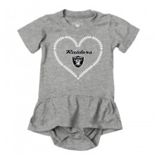 GIRLS INFANT RAIDERS ONESIE SKIRT