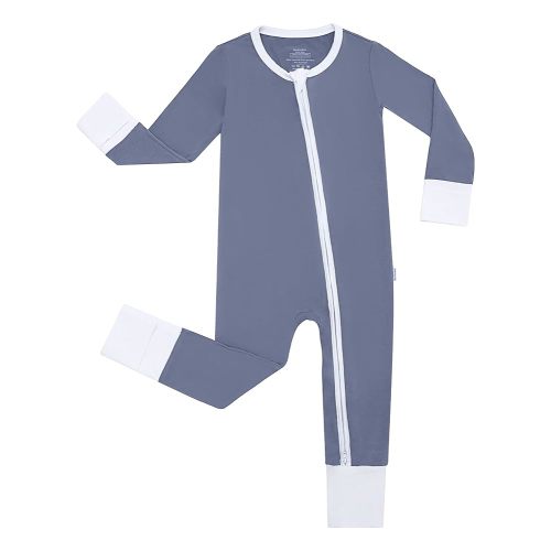 Baby Zippered Rompers Newborn Pajamas Sleepers Long Sleeve Jumpsuits Infant Zipper Romper-Viscose from Bamboo