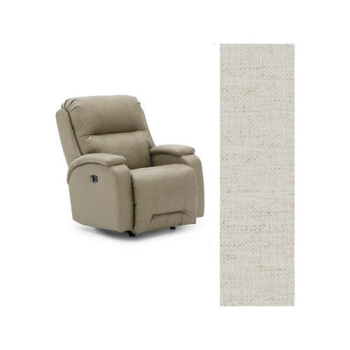 Storytime by Best Chairs Maverly Power Cozzia Swivel Glider Recliner W/ Heat & Massage | Bambi Baby