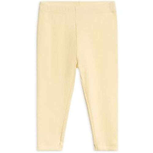Organic Cotton Jay Leggings by Colored Organics (Butter Yellow, 0-3 mos)