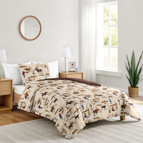 Sweet Jojo Designs Wild West Cowboy Horseshoe Print Comforter Set by Sweet Jojo Designs | Wayfair