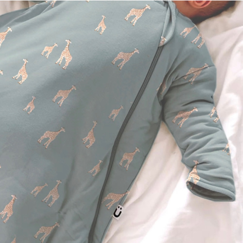 Long Sleeve Sleep Sack - Giraffe Moss / 2.5 TOG