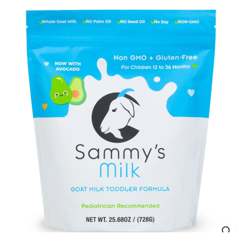 Sammy's Milk Pouch (25.68oz) - Goat Milk Toddler Formula