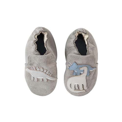 Ramsey Soft Soles Grey – Robeez