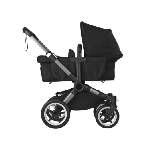 Bugaboo Donkey 5 Mono Stroller, 2025, Graphite, Midnight Black, Midnight Black