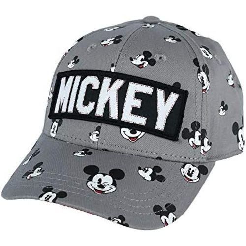Jerry Leigh Disney Kids' Mickey Mouse Print Baseball Cap
