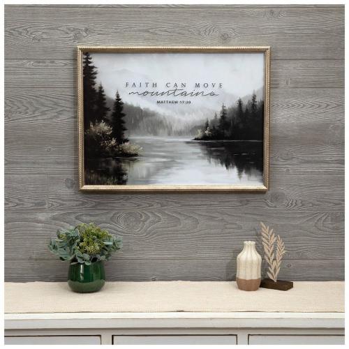 Matthew 17:20 Framed Wall Decor