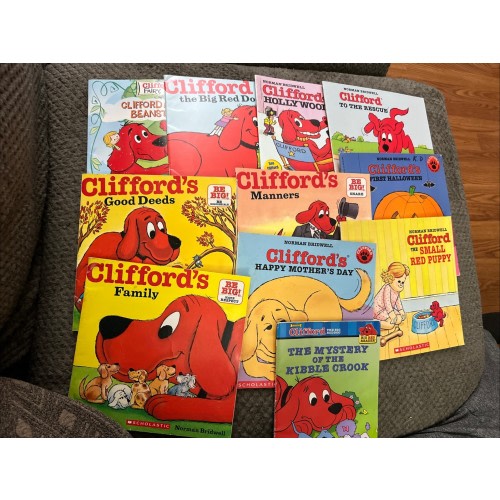 Large Lot CLIFFORD children’s Books Bridwell Bundle Scholastic
