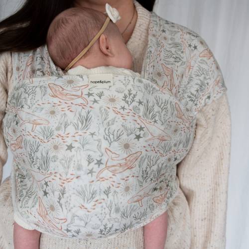Cove Baby Wrap - Ocean Wrap Carrier | hope&plum