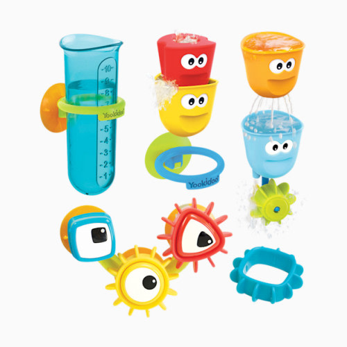 Yookidoo Cups 'N' Gears Water Bath Toy Set
