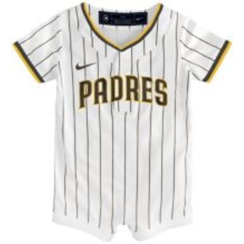 MLB Team Apparel Newborn San Diego Padres Home Replica Romper | Dick's Sporting Goods